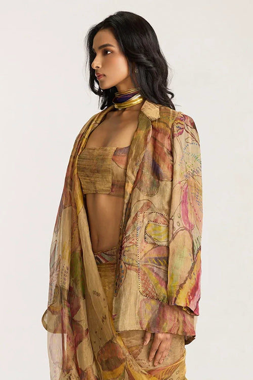 Gold Micah Blazer