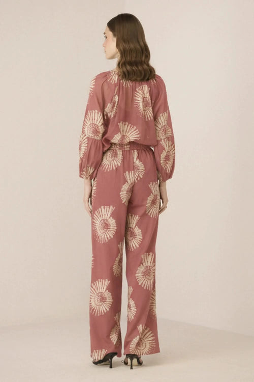 Chelsea Nautilus Rose Top