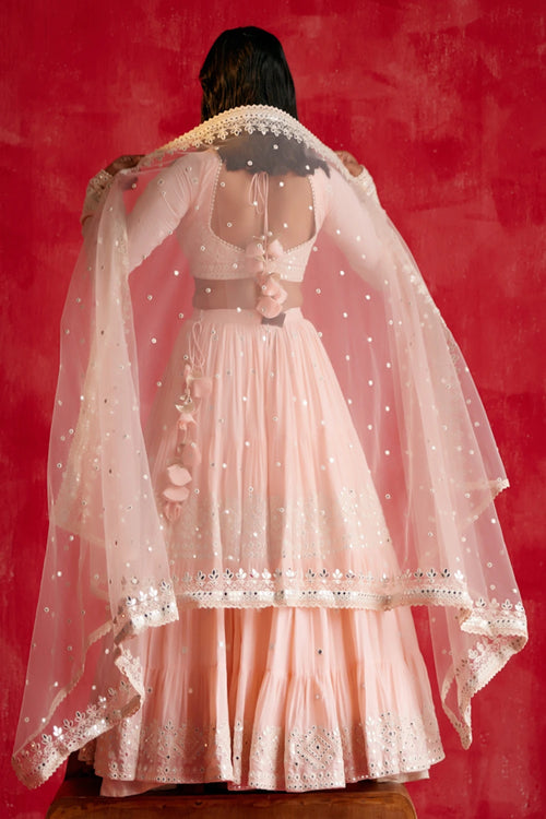 Blush Pink Diamond Lehenga