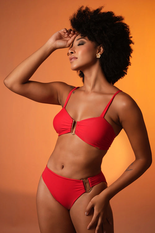 Cherry U-Hardware Bikini Set