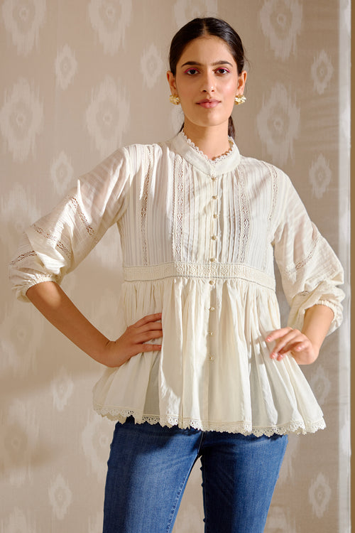 Ivory Ira Top