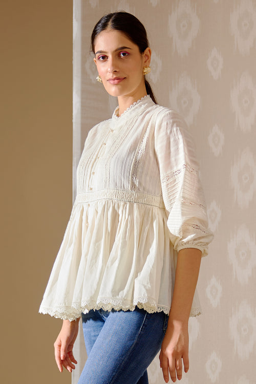 Ivory Ira Top