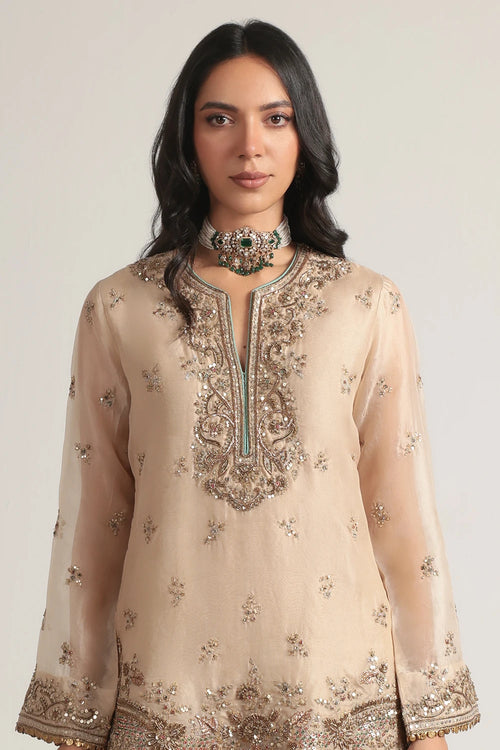 Zar Rang Short Farshi Kurta Set