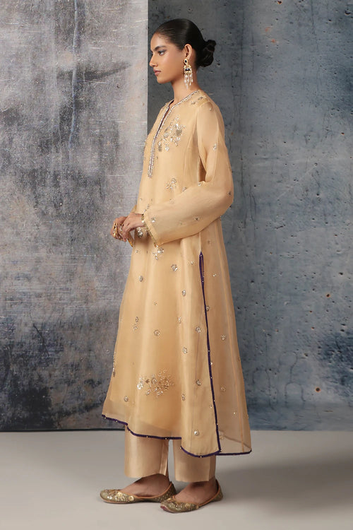 Zar Rang Ivory Phool Kurta Set