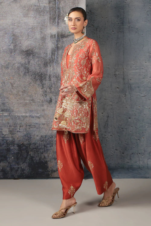 Zar Rang Jaal Farshi Kurta Set