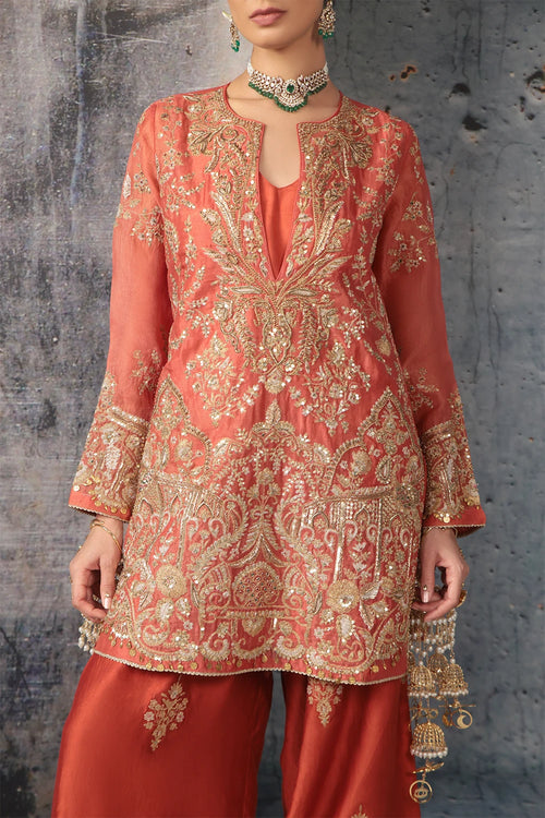 Zar Rang Jaal Farshi Kurta Set