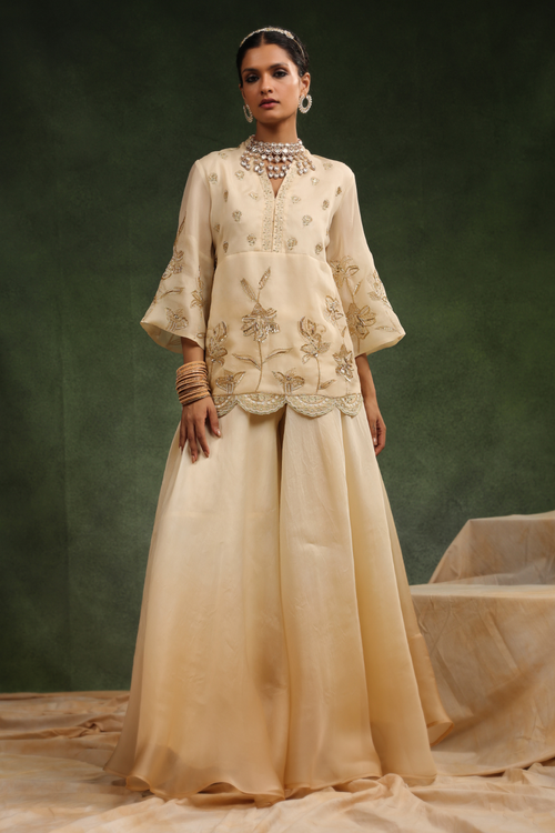 Sugar Plum Beige Coord Set
