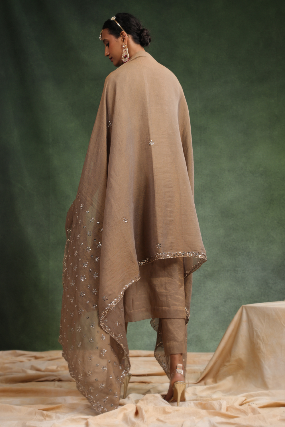 Brick-O-La Mouse and Brown Kurta Set