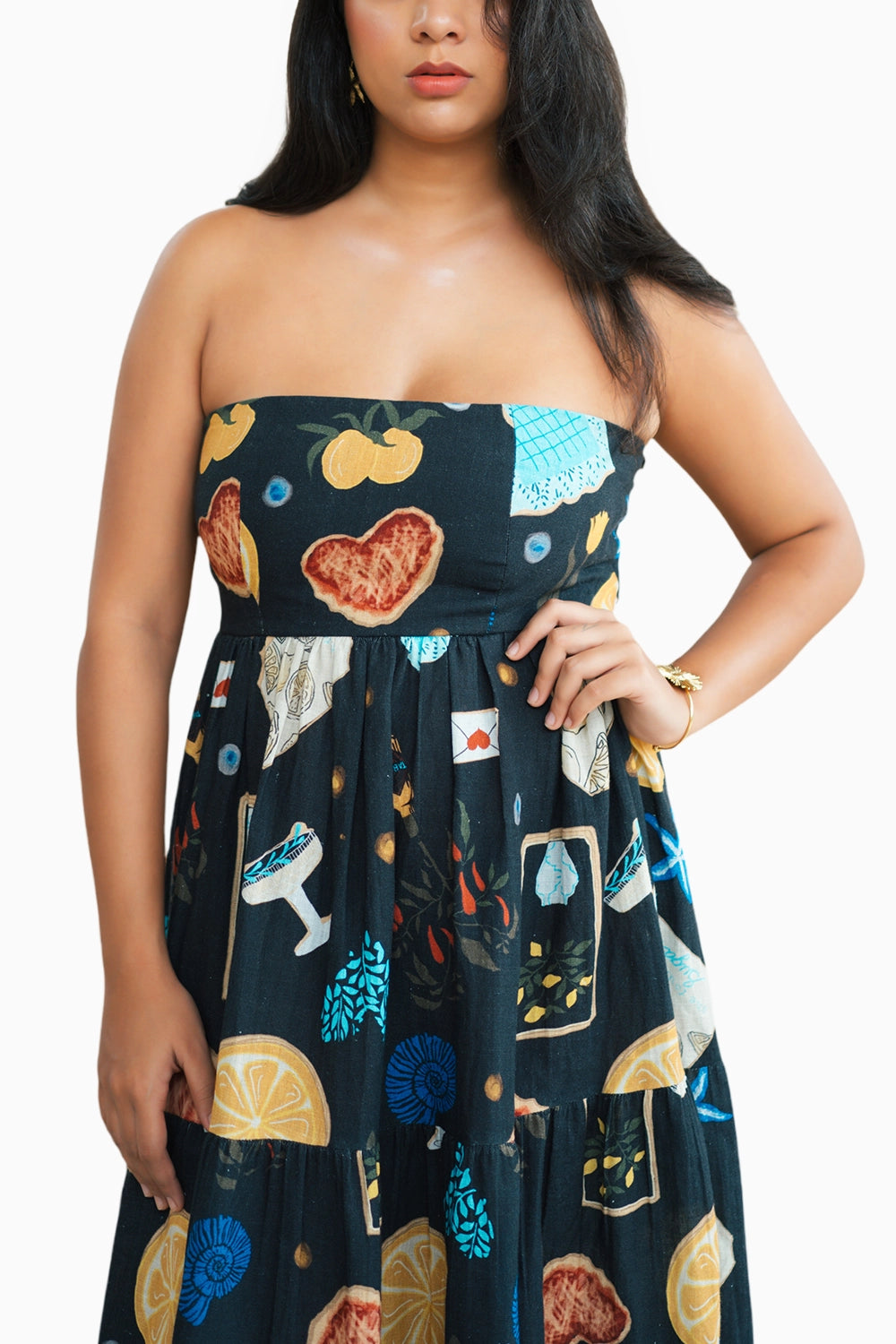 Black Found Her Sugar Maxi Dress