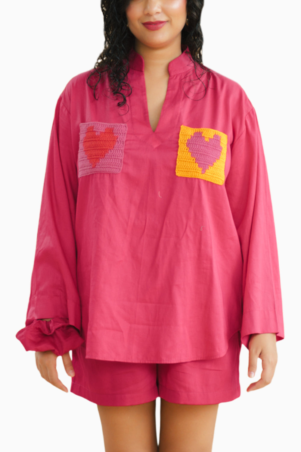 Joli Kurta with La Joie Shorts