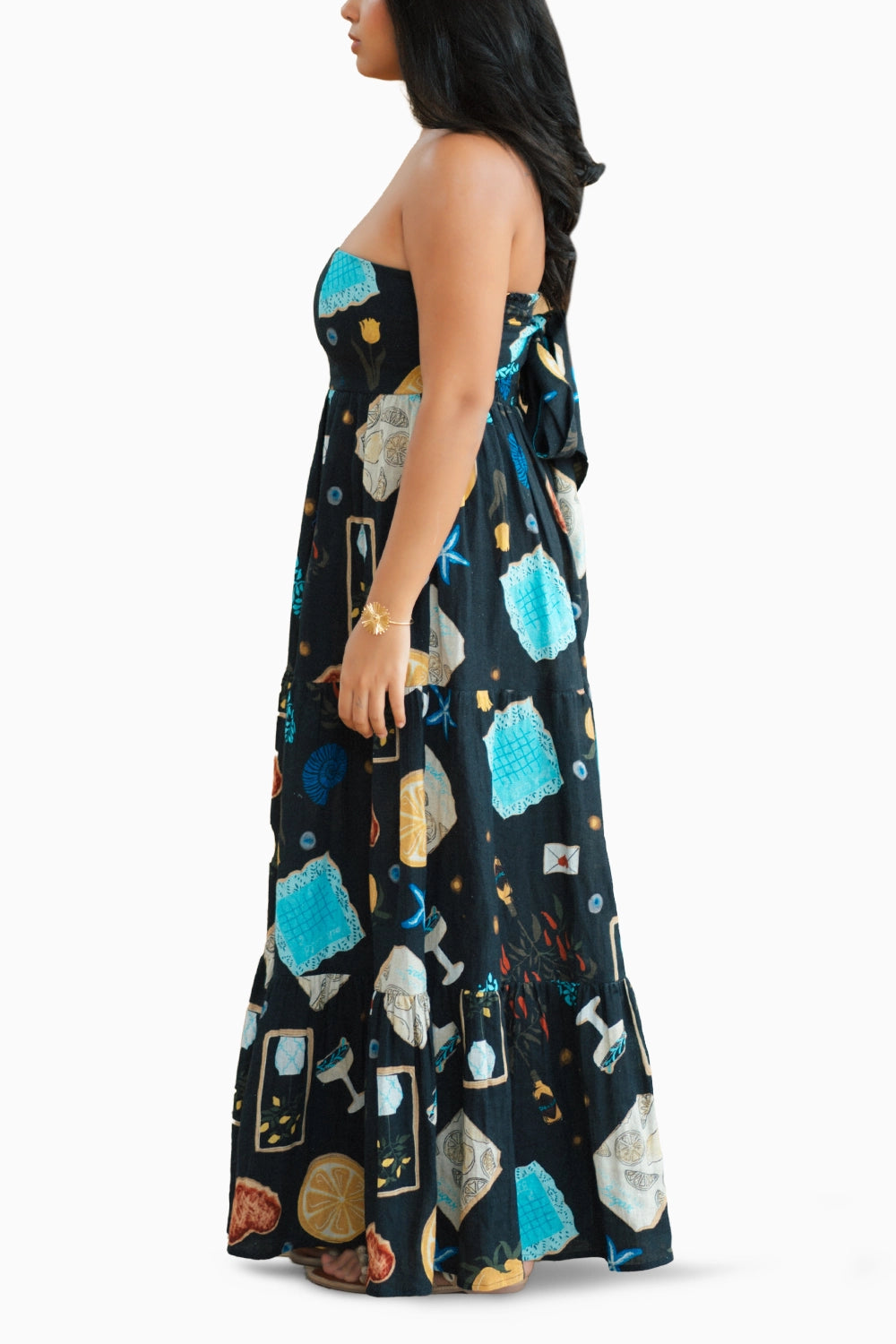 Black Found Her Sugar Maxi Dress