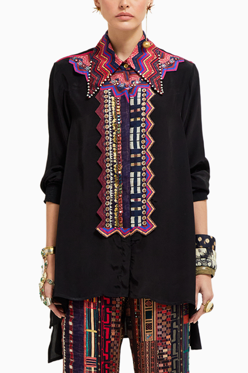 Surmai Atri Straight Shirt