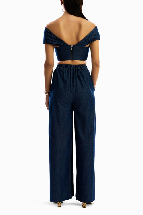 Nova Denim Corset with Core Denim Pants
