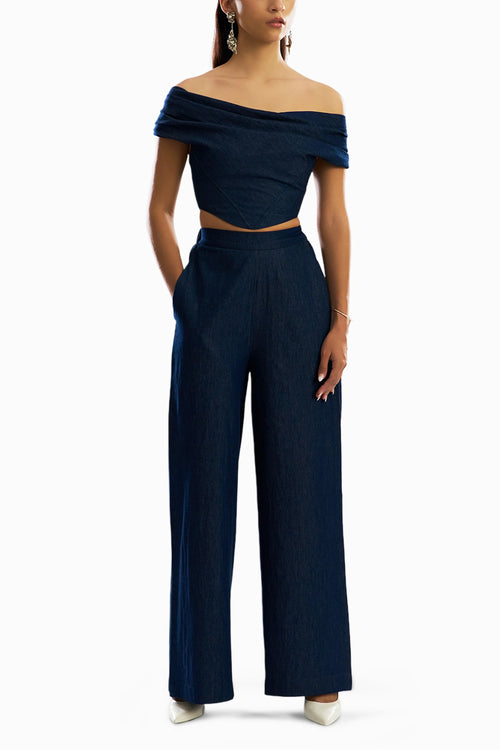 Nova Denim Corset with Core Denim Pants