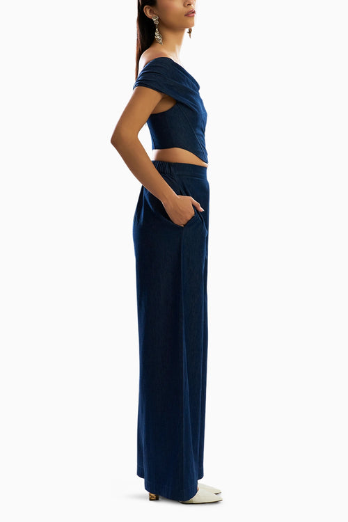 Nova Denim Corset with Core Denim Pants