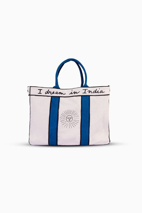 Jodhpur Blue-The India Tote Bag