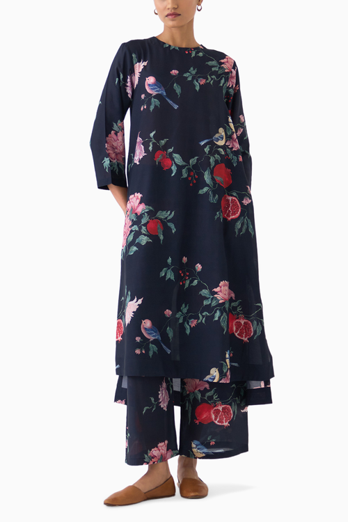 Bloome Black Kurta Set