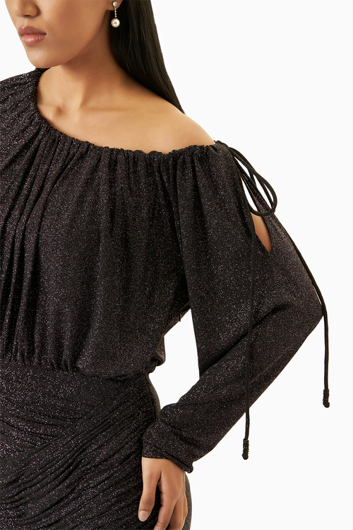 Eva Cocoa Brown Dress