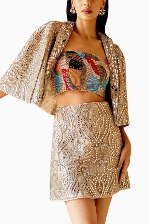 Multi Color Art Deco Bandeau