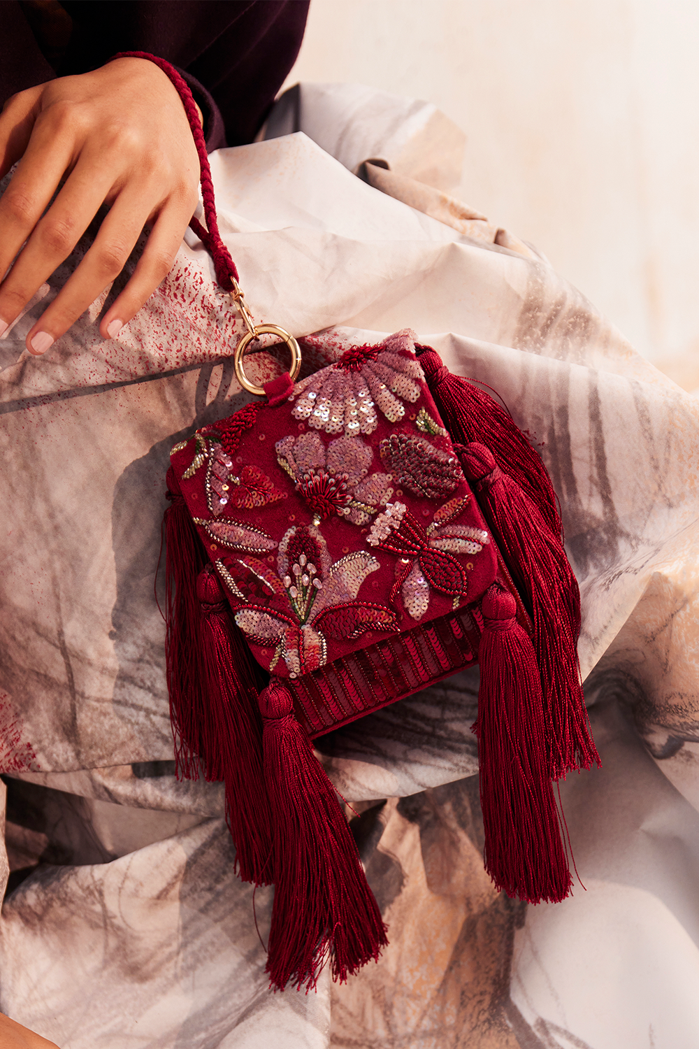 Ruby Ruse Tassel Bag