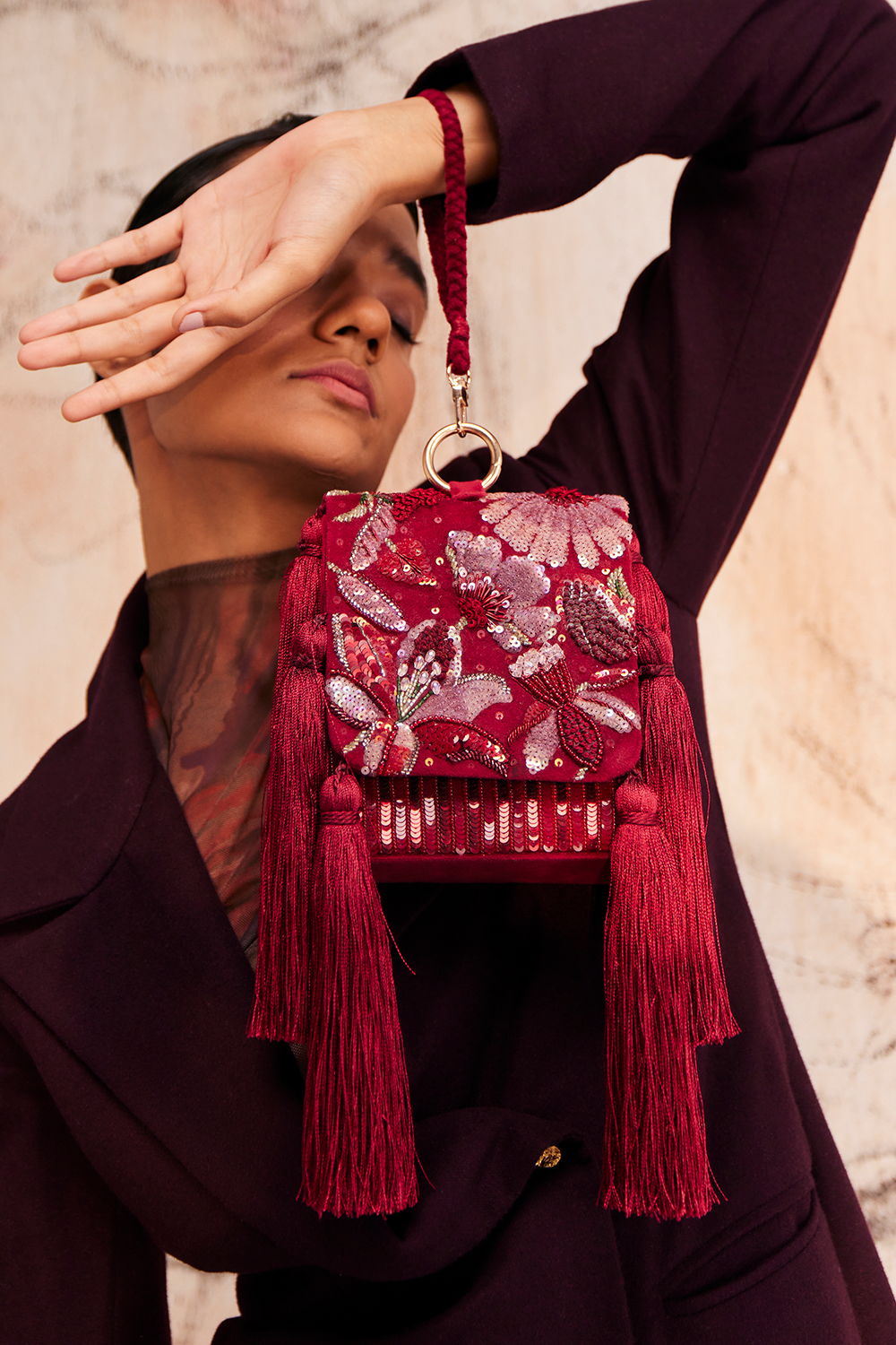 Ruby Ruse Tassel Bag