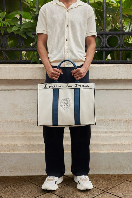 Jodhpur Blue-The India Tote Bag