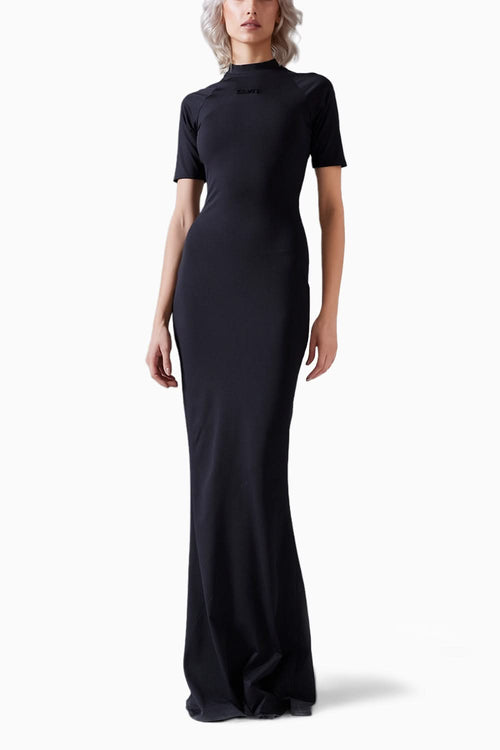 Crewneck Long Dress