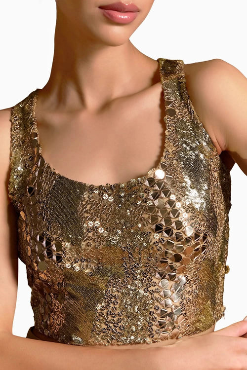 Radiance Sand Top With Vista Pants