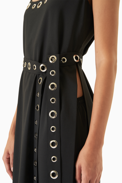 Black Cher Long Top with Tara Pants