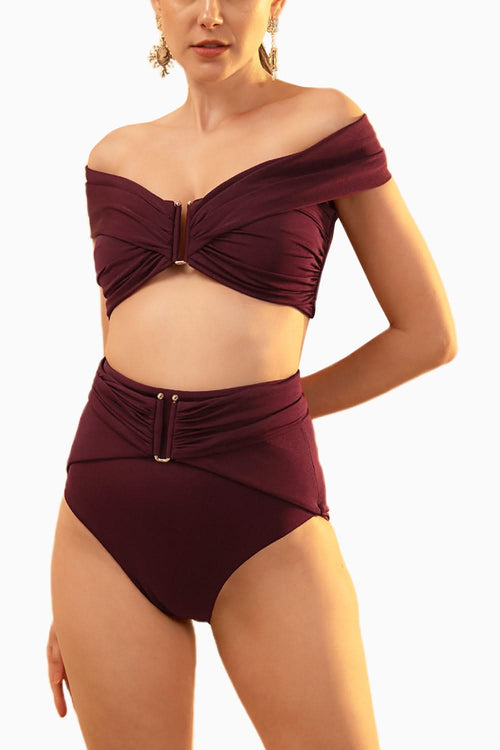 Plum Alatus Bikini Set