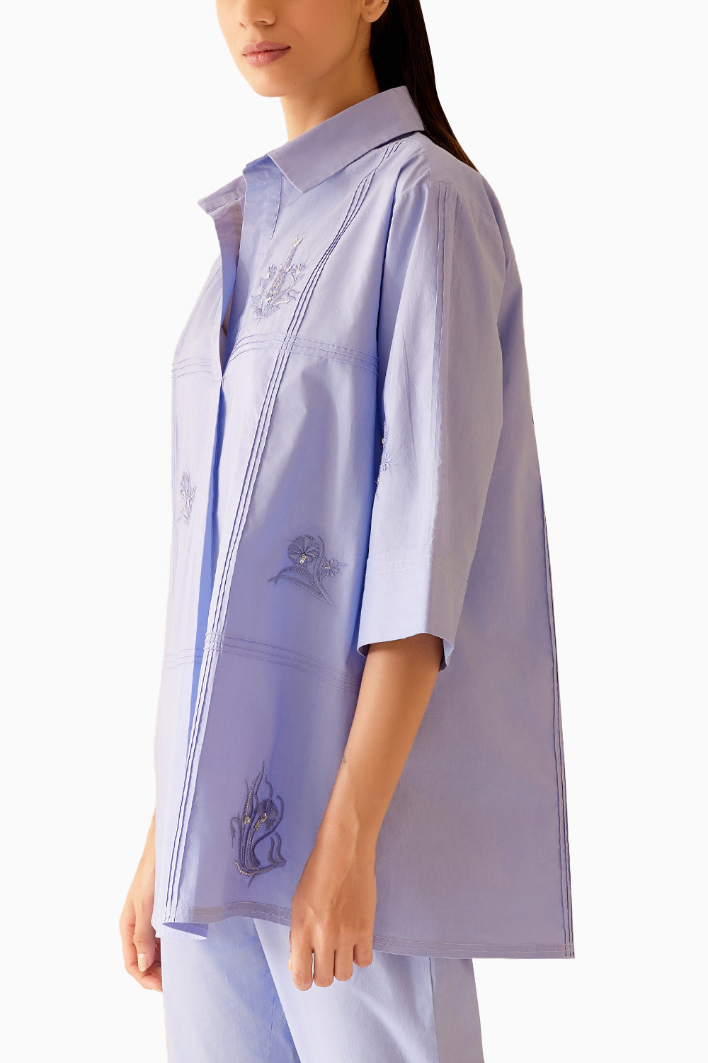 Neela Blue Tunic Shirt