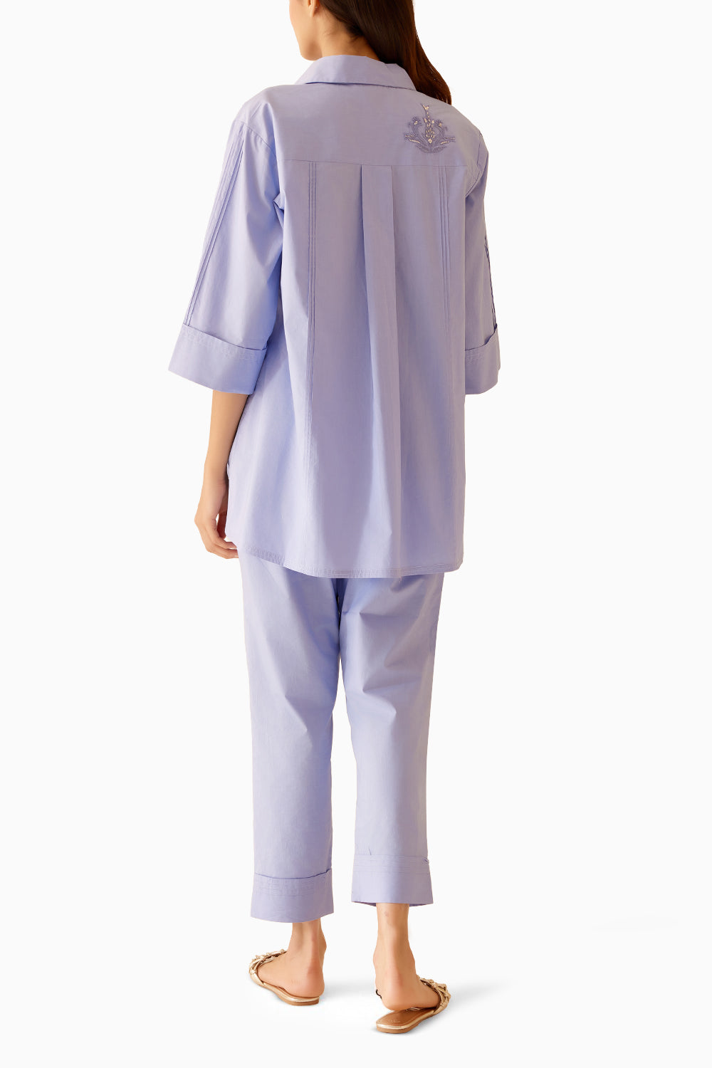 Neela Blue Tunic And Pant