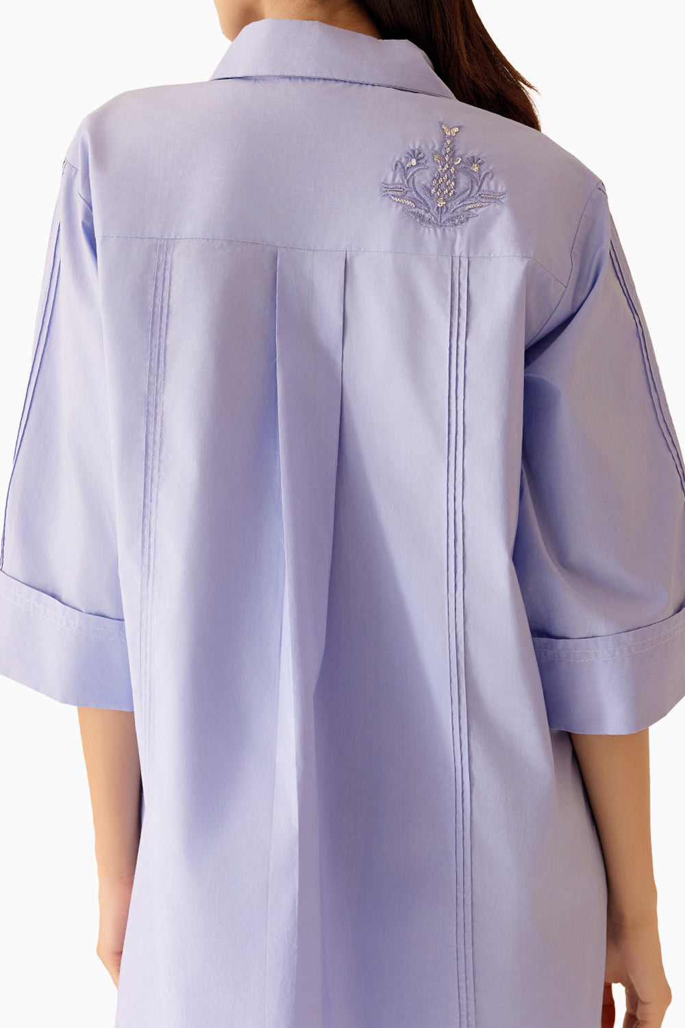 Neela Blue Tunic Shirt