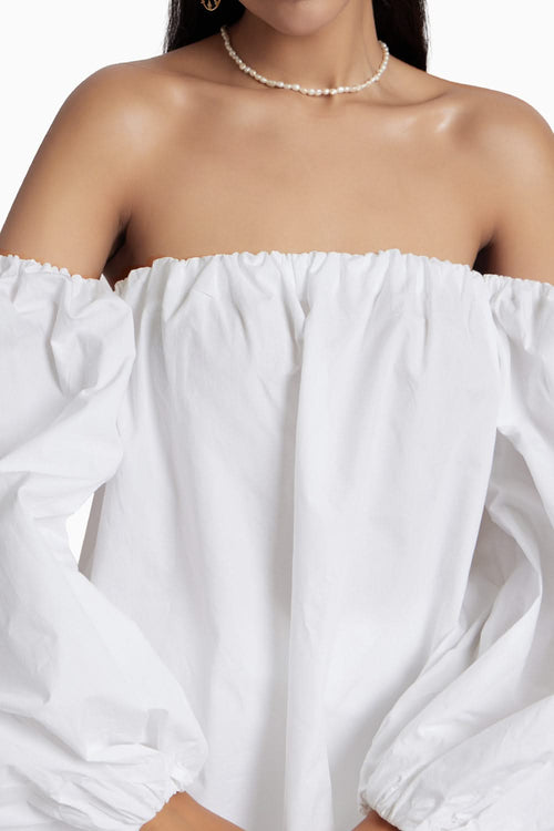 Crosby Snow White Top