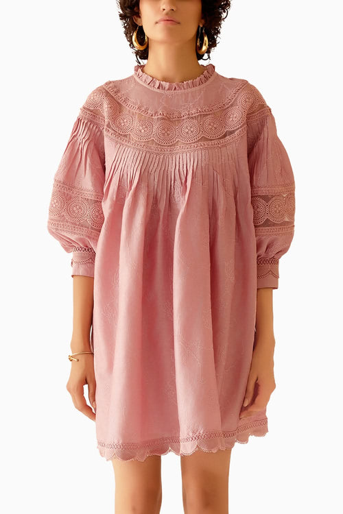 Lea Pink Tunic Dress