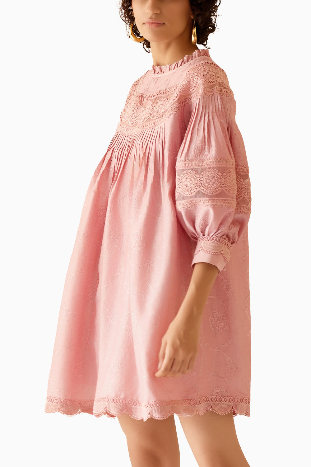 Lea Pink Tunic Dress