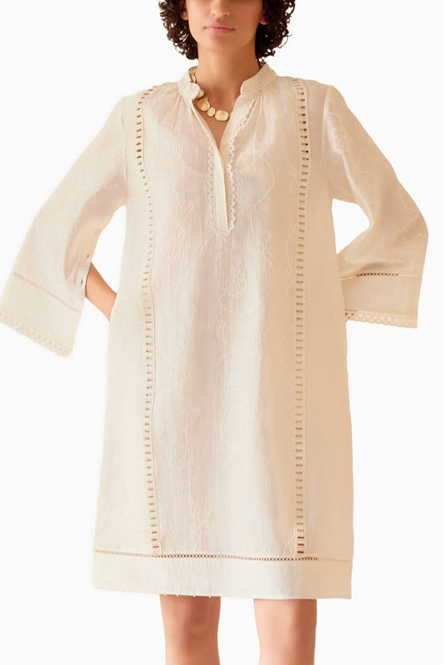 Isa Ivory Dress