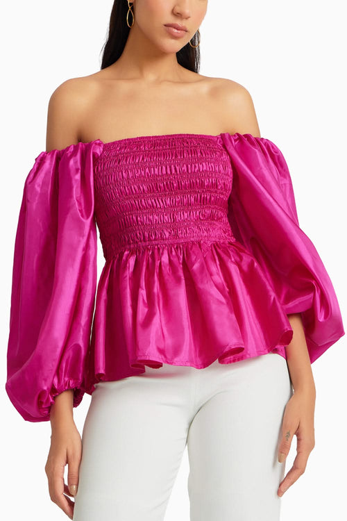 Frankie Fuchsia Pink Top