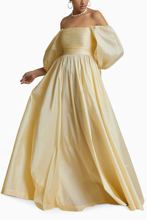Plaza Cream Dress