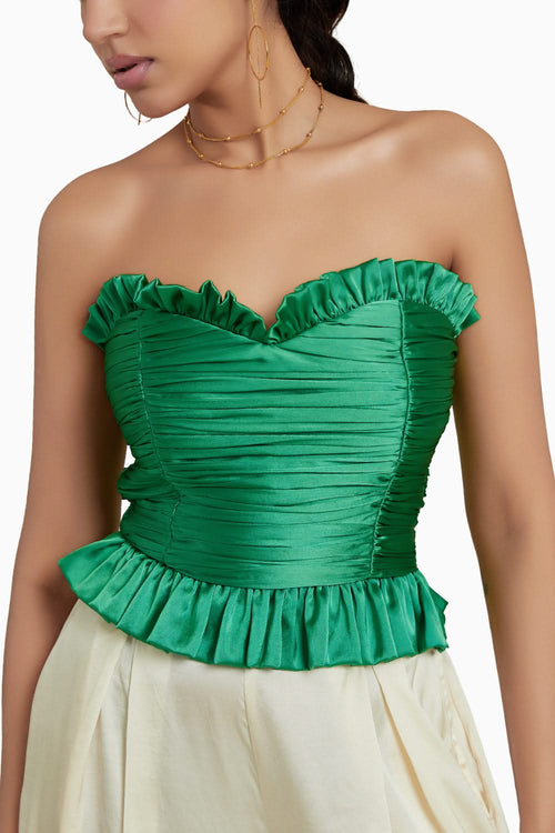 Blanca Emerald Green Top