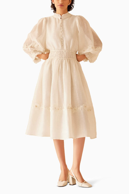Zenia Ivory Dress