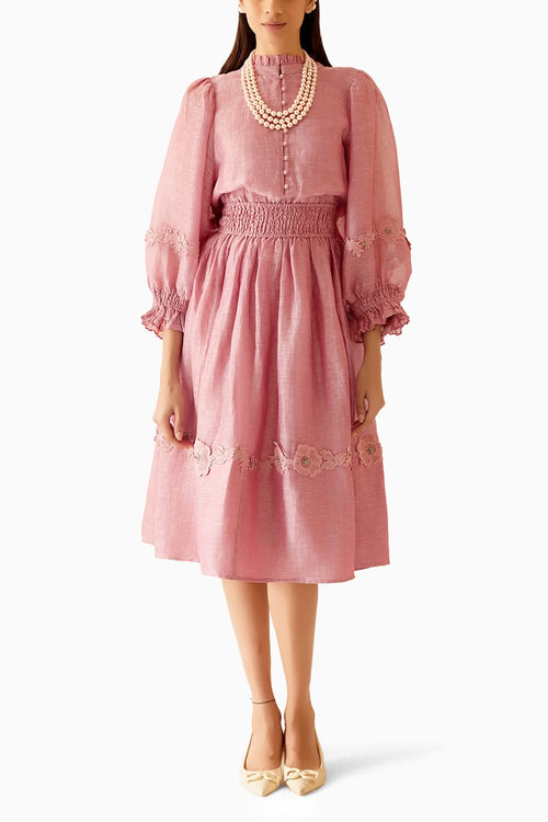 Zenia Pink Dress