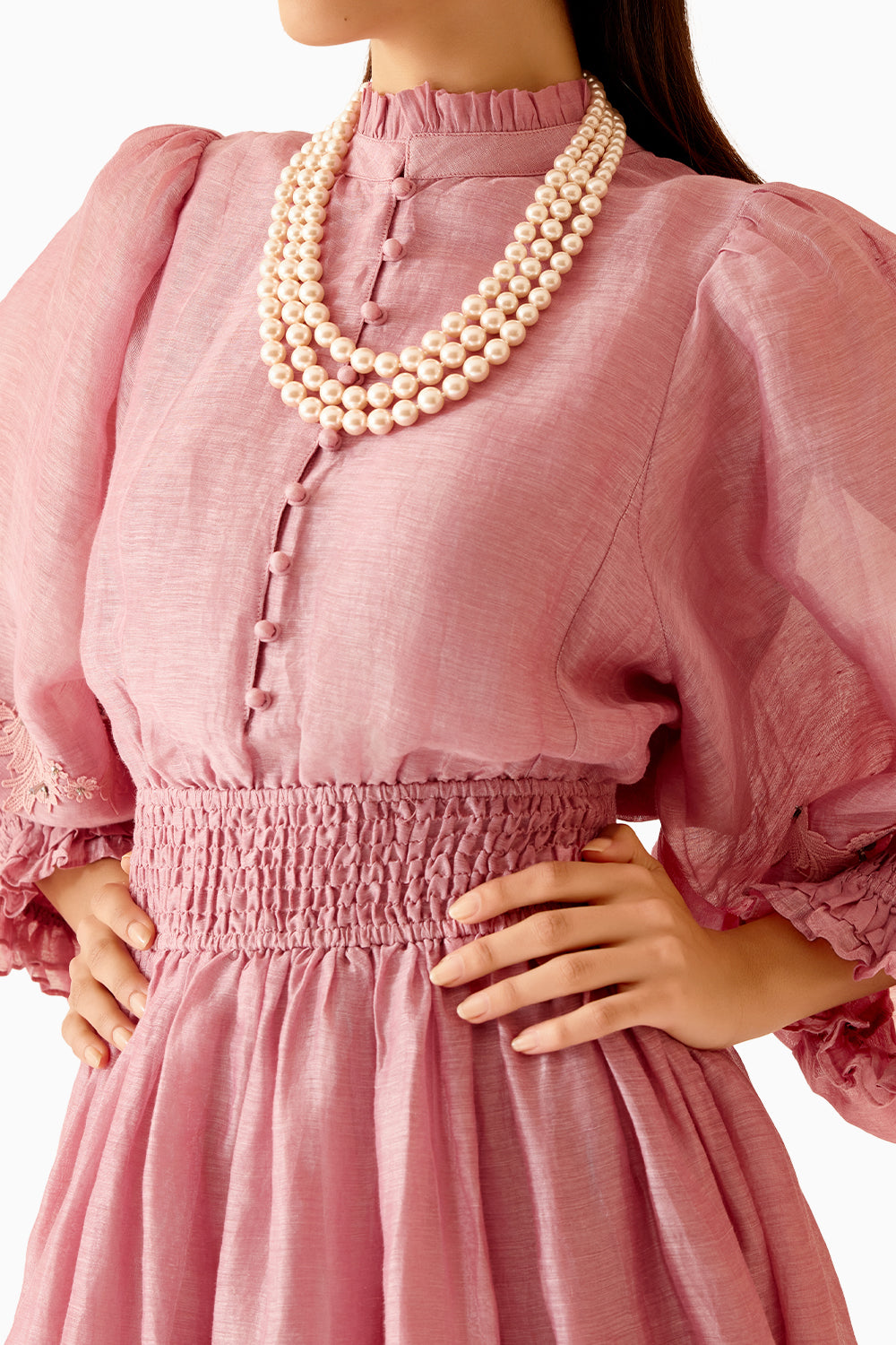 Zenia Pink Dress