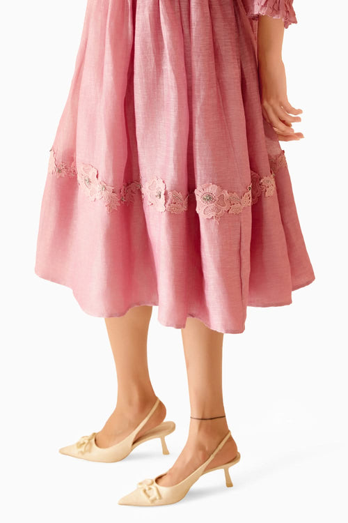 Zenia Pink Dress
