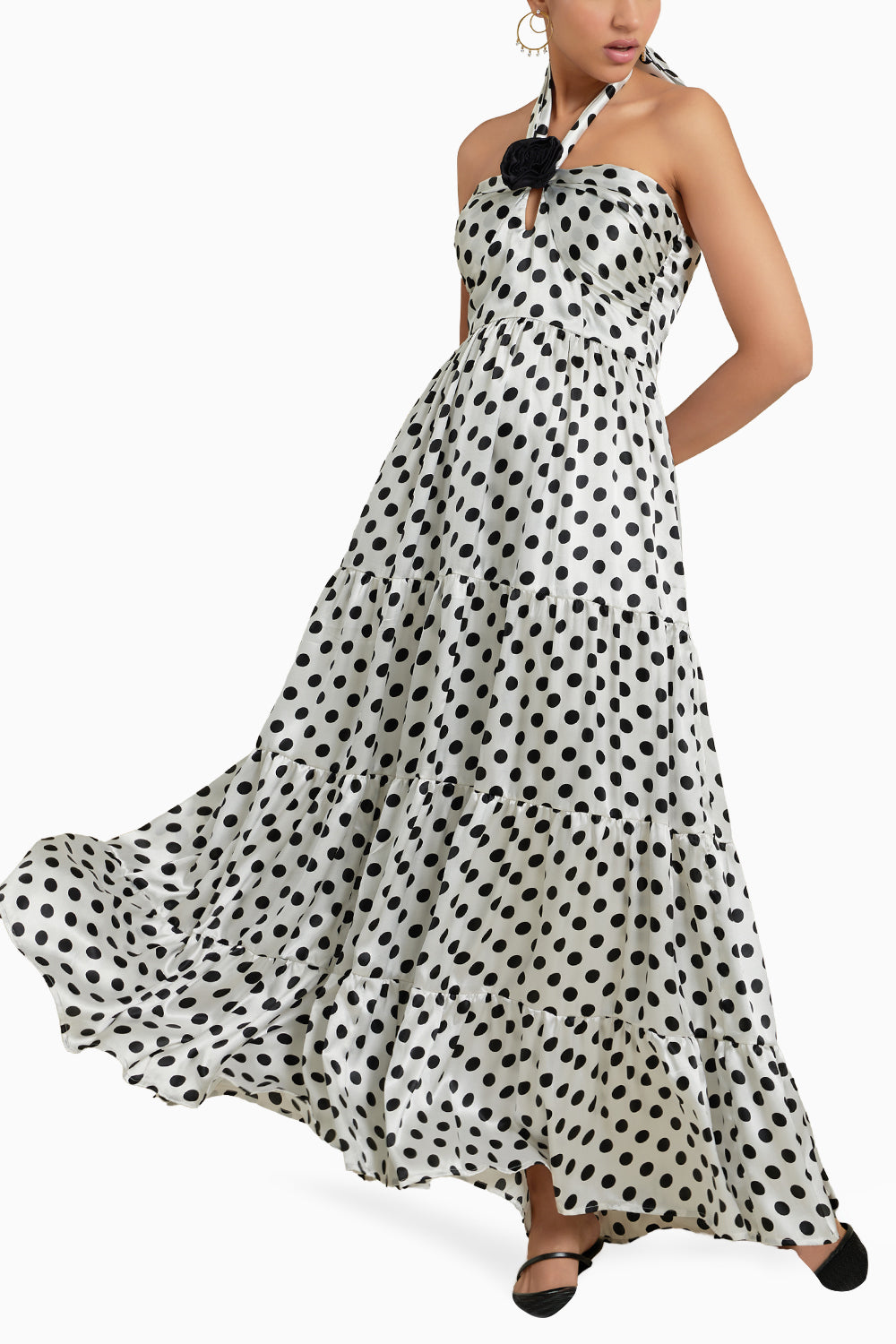 Broadway Black Polka Dot Dress