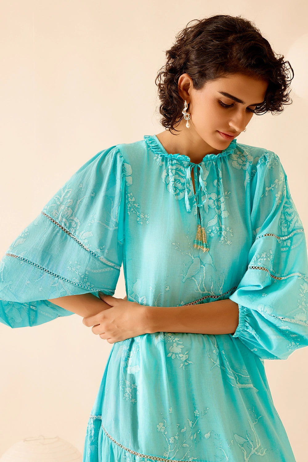 Irha Turquoise Dress