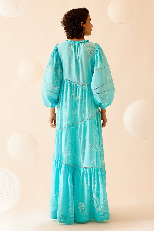 Irha Turquoise Dress