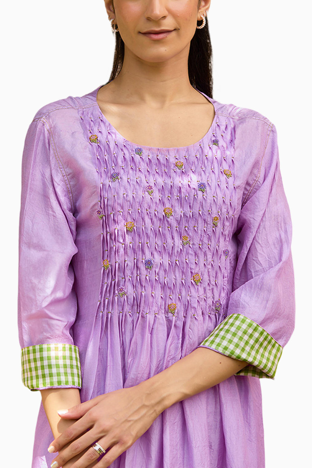 Radiant Lavender Kurta Set