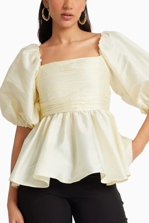 Angie Cream Top