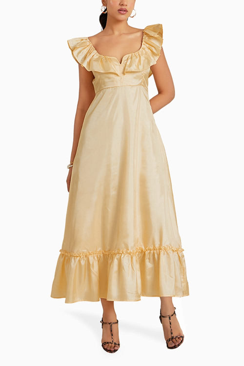 Bella Dress Champagne Dress